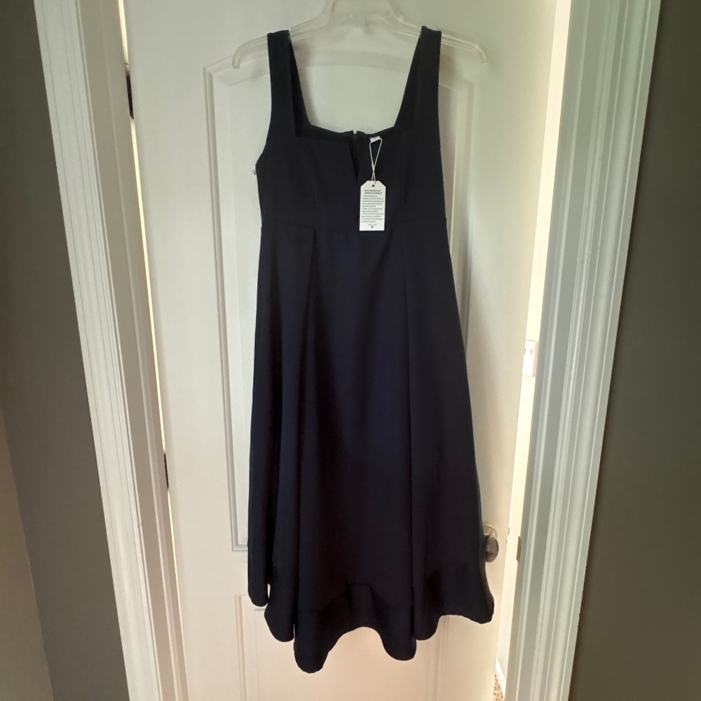 Navy blue dress with pockets! Size s